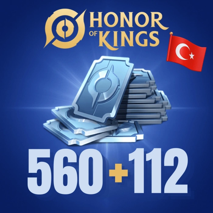 Honor of Kings 560 + 112 Jeton TR