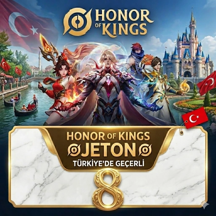 Honor of Kings 8 Жетони TR