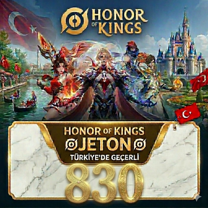 Honor of Kings 800 Tokens
