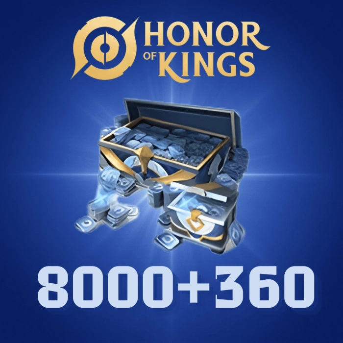 Honor of Kings 8360 (8000+360) Tokens Global