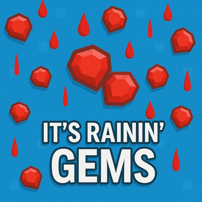 Дождь драгоценностей (477.750 драгоценностей)