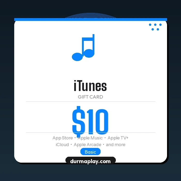 iTunes Gift Card 10 USD