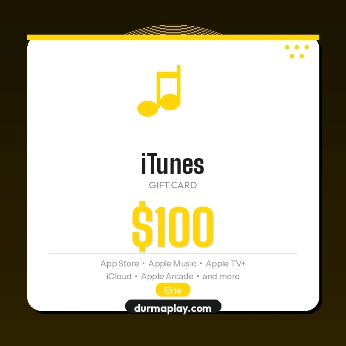 iTunes Gift Card 100 USD