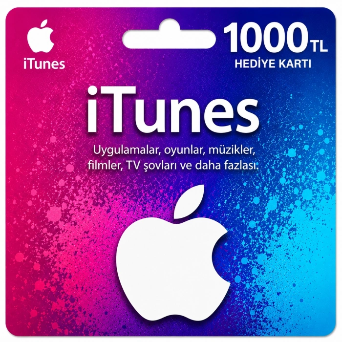 iTunes Gift Card 1000 TL