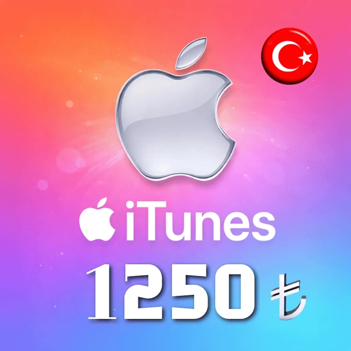 iTunes Gift Card 1250 TL