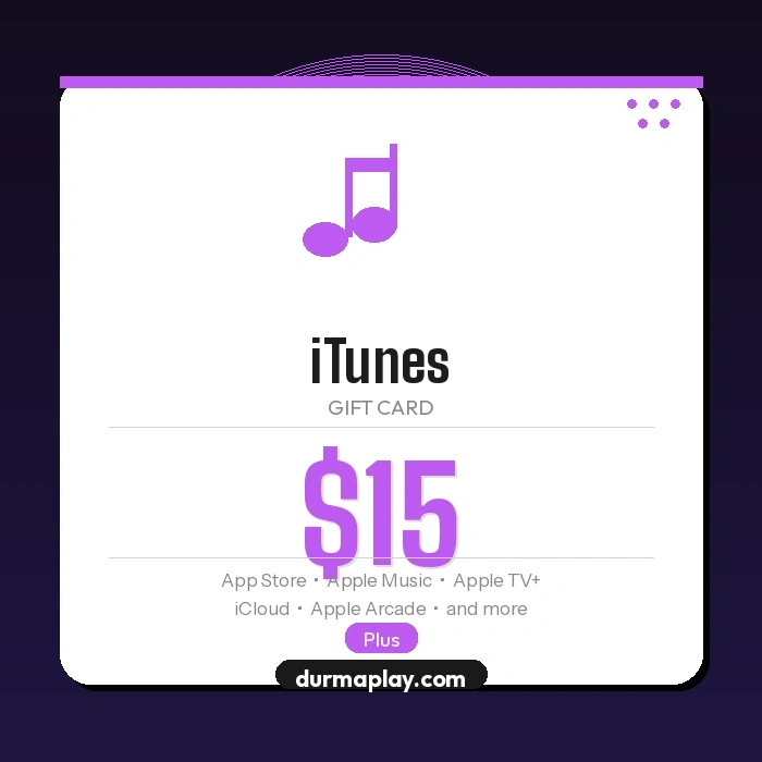 iTunes Gift Card 15 USD