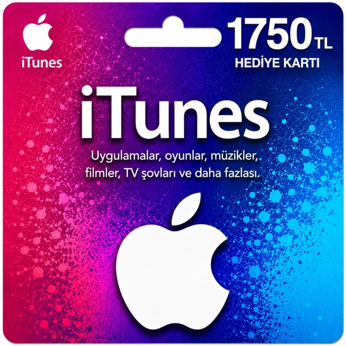iTunes Gift Card 1750 TL