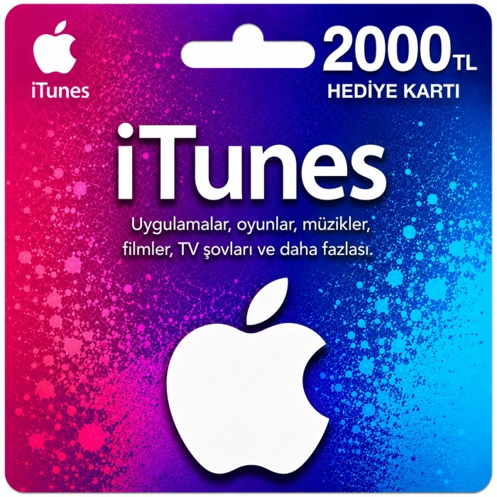 iTunes Gift Card 2000 TL
