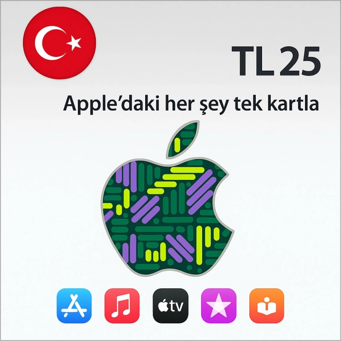 iTunes Gift Card 25 TL