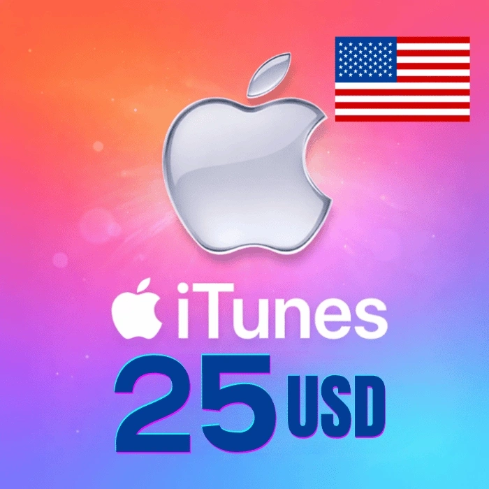 iTunes Gift Card 25 USD