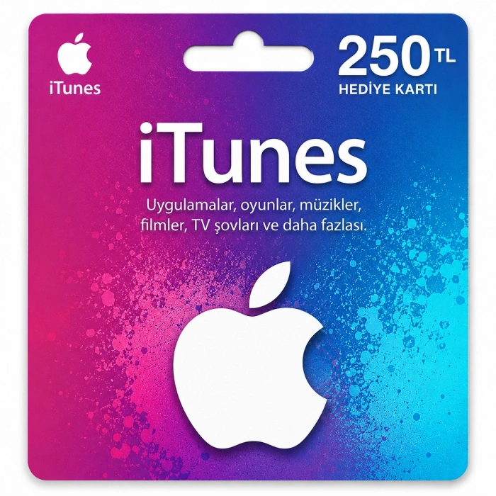 iTunes Gift Card 250 TL