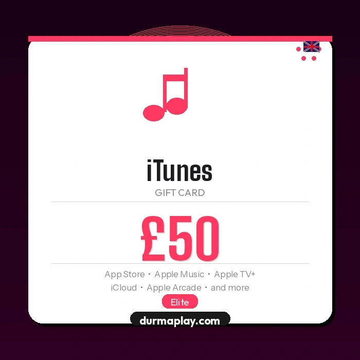 iTunes Gift Card 50 GBP