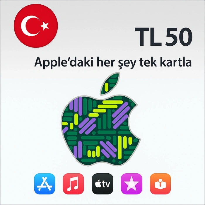 iTunes Gift Card 50 TL