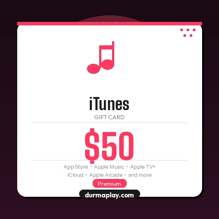 iTunes Gift Card 50 USD
