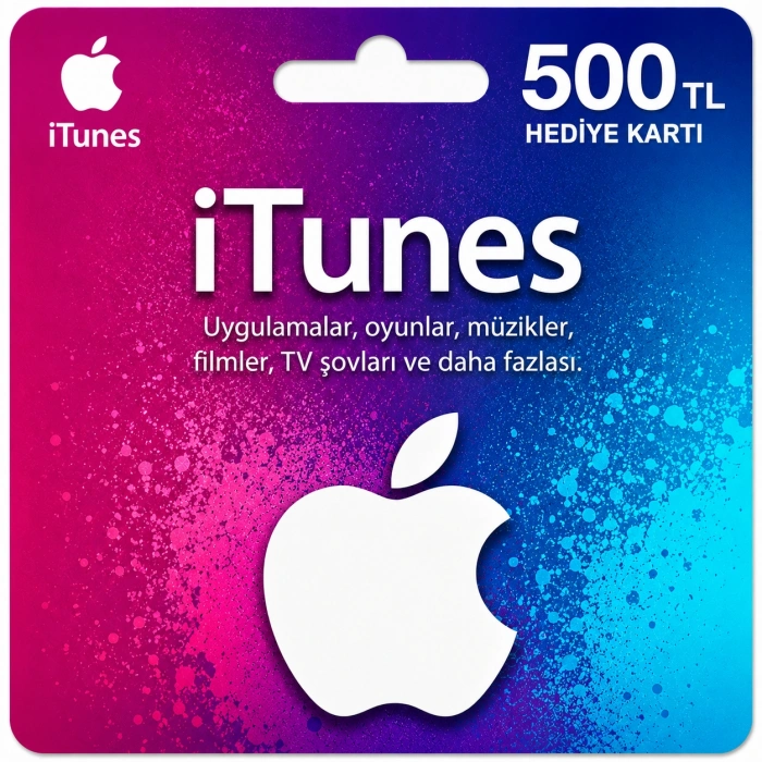 iTunes Gift Card 500 TL