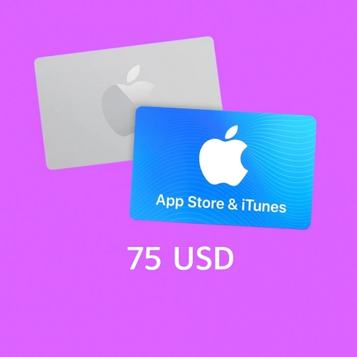 iTunes Подаръчна карта 75 щатски долара