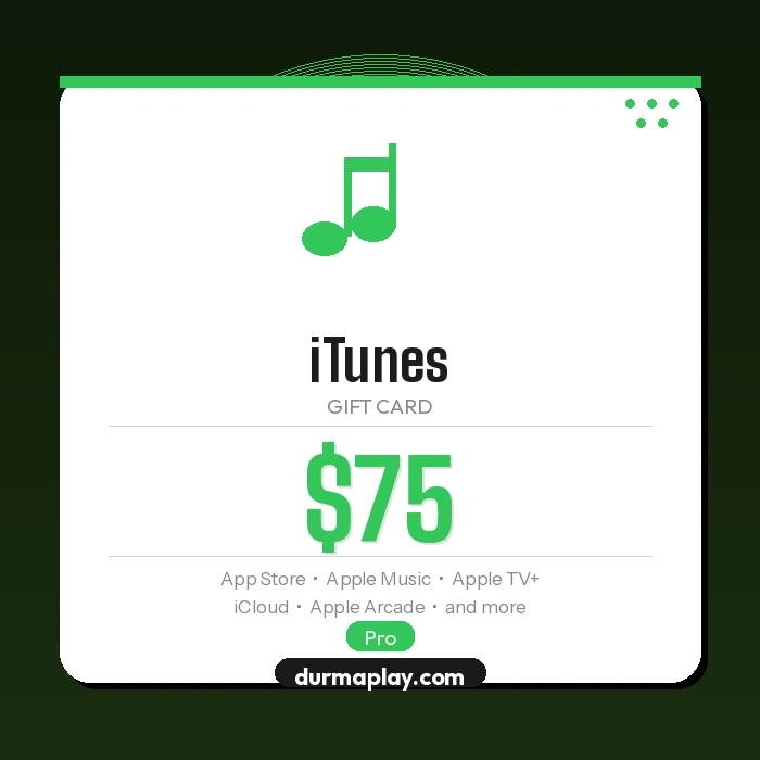 iTunes Gift Card 75 USD