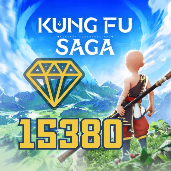 Kung Fu Saga 15380 Diamonds