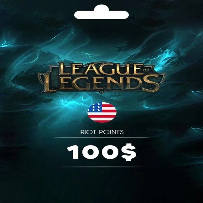 Tarjeta de regalo de League of Legends de 100 USD en EE. UU.