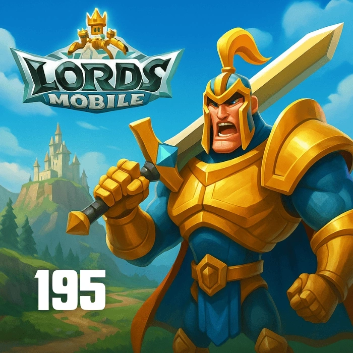 Lords Mobile 195 Diamantes