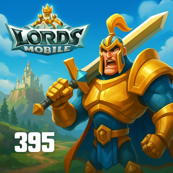 Lords Mobile 395 Diamantes
