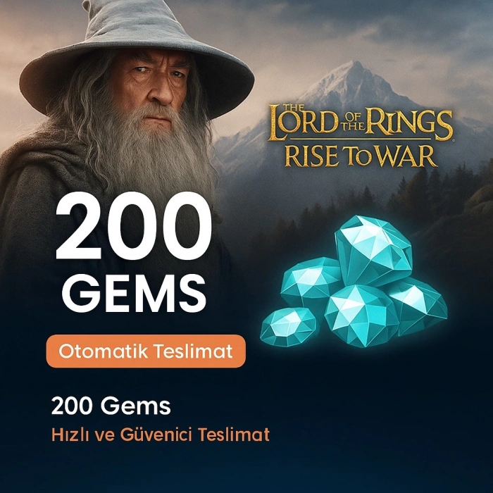 Lord of the Rings: Rise to War 200 Gemas