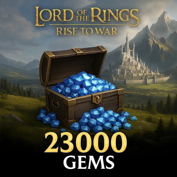 Señor de los Anillos: Rise to War 23000 Gemas