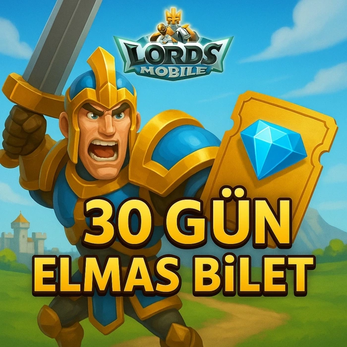 Lords Mobile 30G Diamantes Pase