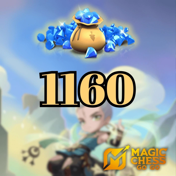 Magic Chess: Go Go 1160 Diamantes
