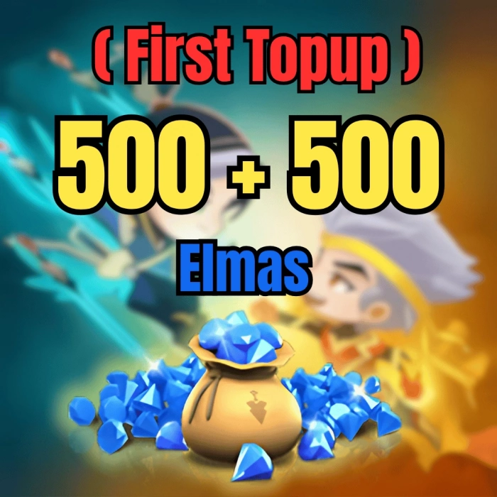 Magic Chess: Go Go 500 + 500 бриллиантов (Первая пополнение)