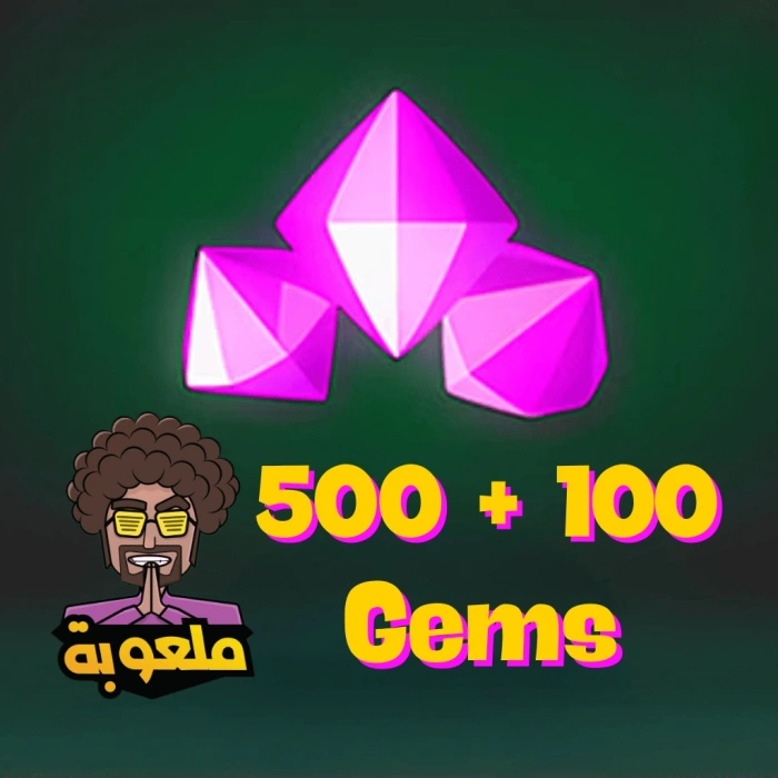 Malooba 500 Gems + 100 Free