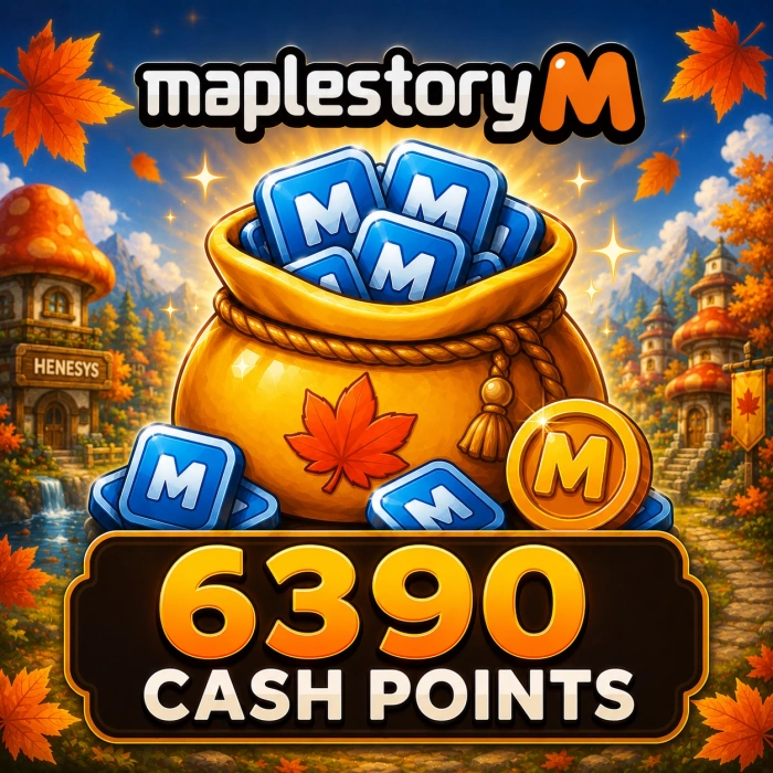 MapleStory M 6390 Cash Points