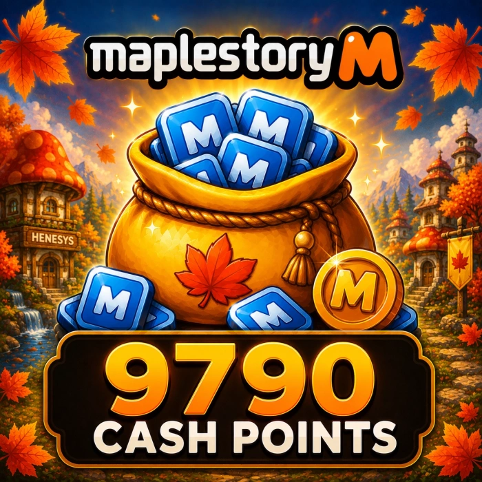 MapleStory M 9790 Cash Points