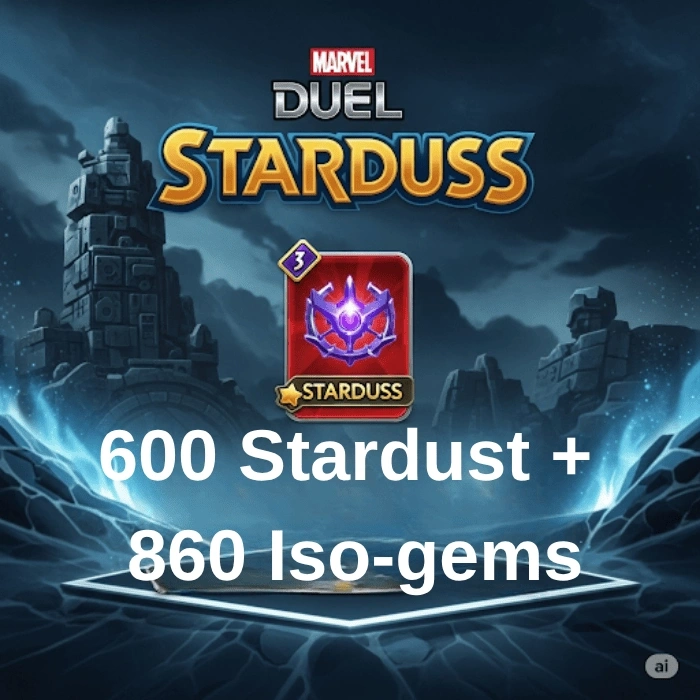Marvel DUEL 600 Stardust + 860 Iso-gems