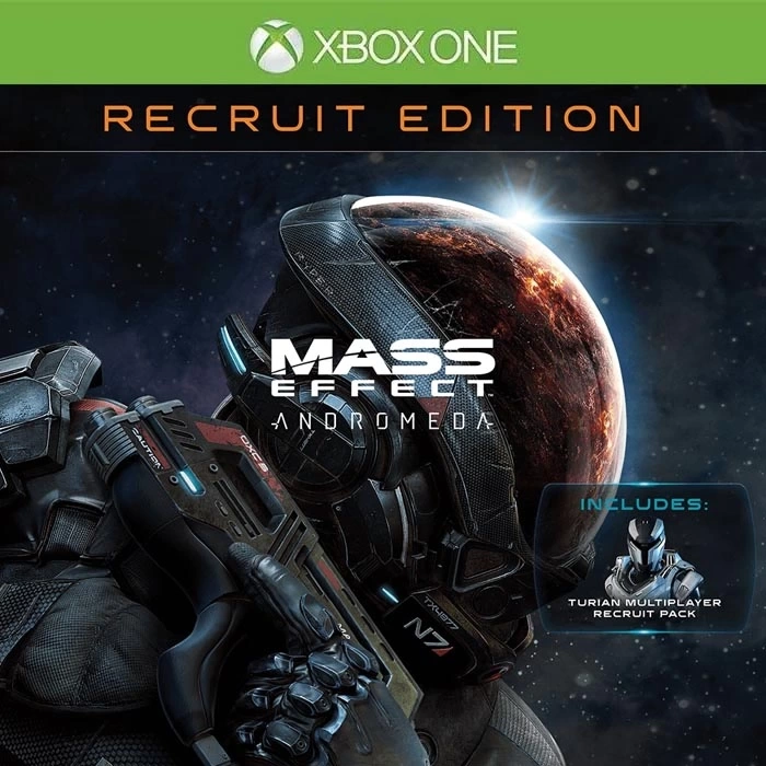 Mass Effect Andromeda Standard Recruit Edition Xbox
