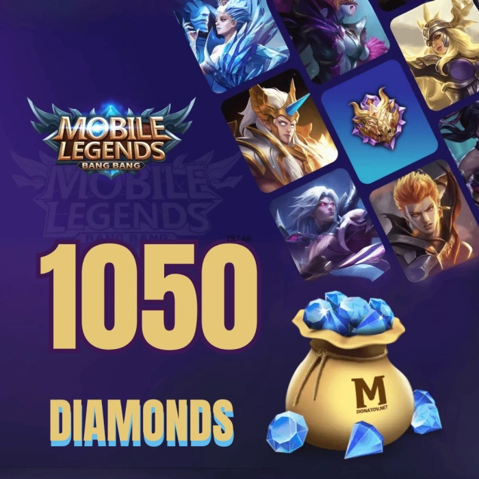 Compre 1050 Diamantes MLBB