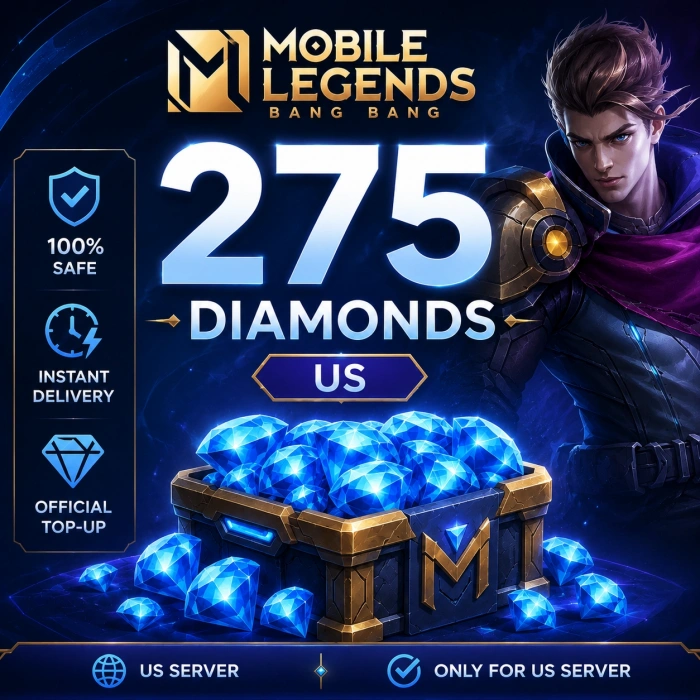 MLBB 250+25 Diamonds US