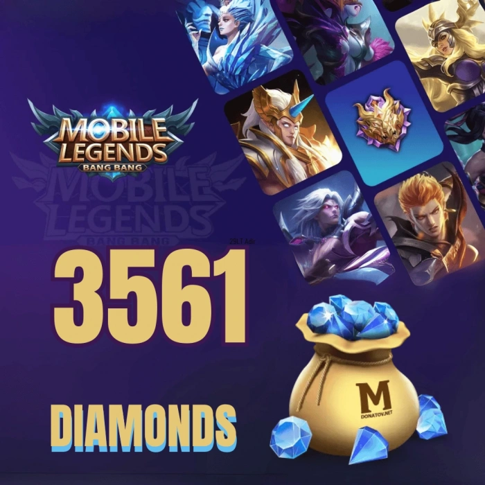 MLBB 3561 Diamantes PHP