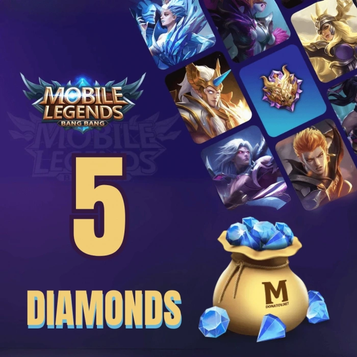 MLBB 5 Diamantes Indonésia