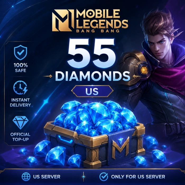 MLBB 50+5 Diamonds US