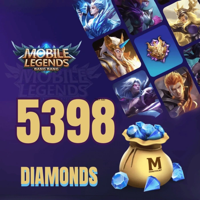 MLBB 5398 Diamonds Indonesia