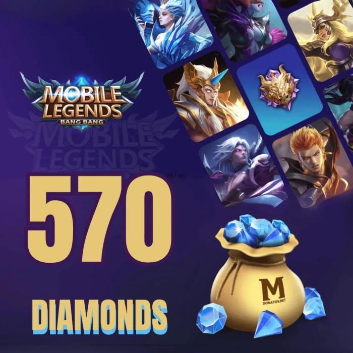 MLBB 570 Diamantes PHP