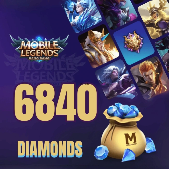 MLBB 6840 الماس إندونيسيا