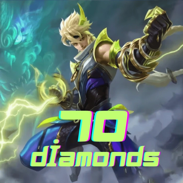 MLBB 70 (64+6) Diamantes Malásia