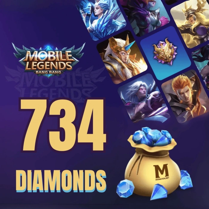 MLBB 734 الماس روسيا