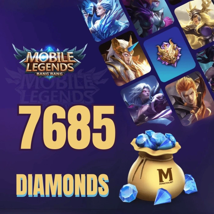 MLBB 7685 Diamonds Indonésie