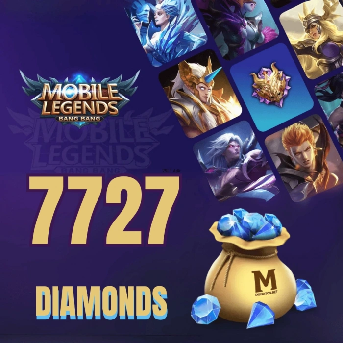 Mobile Legends 7727 다이아몬드