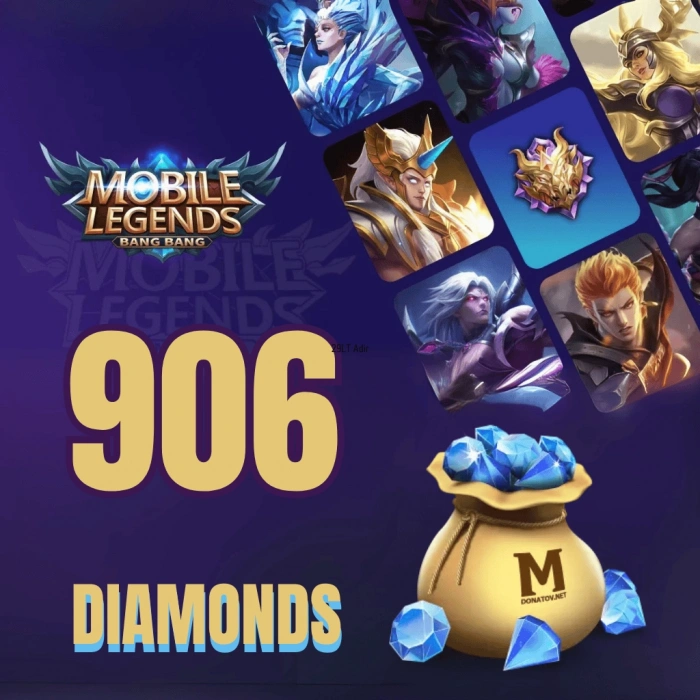 MLBB 906 Diamantes PHP