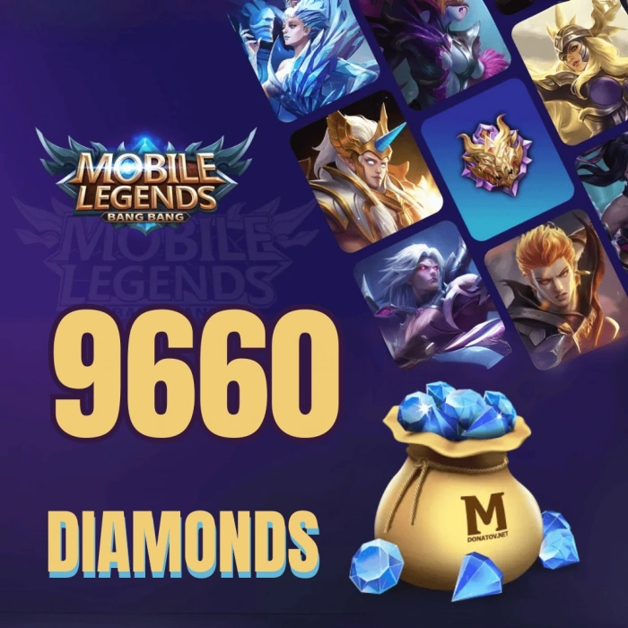 MLBB 9660 Diamond Indonésie