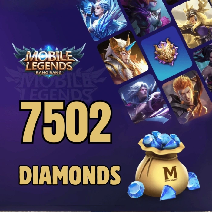 Mobile Legends 7502 Diamantes